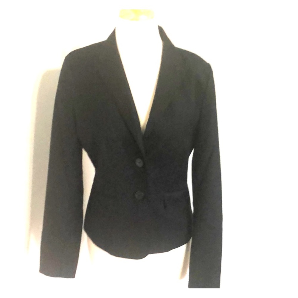 J Crew black blazer, size 8